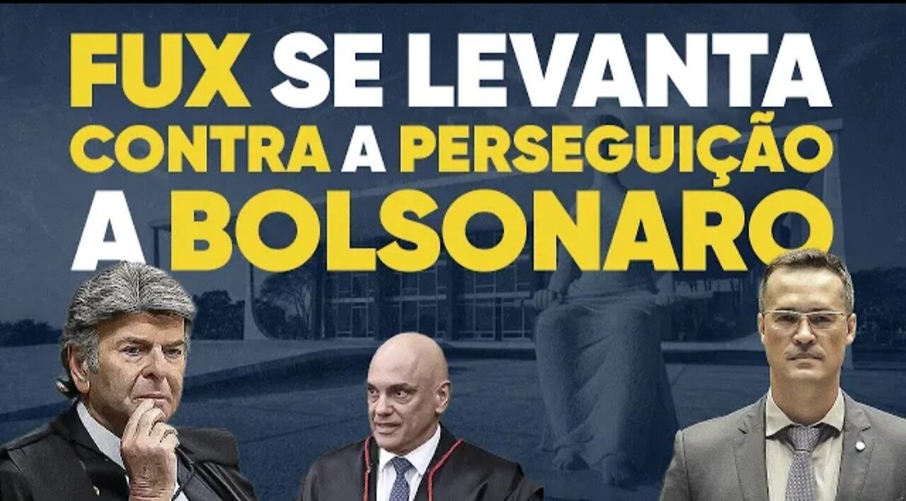 Fux vai contra prisão e censura de Bolsonaro e humilha Moraes!_HD
