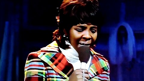 Gladys Knight & The Pips 1972 Help Me Make It Through The Night Live