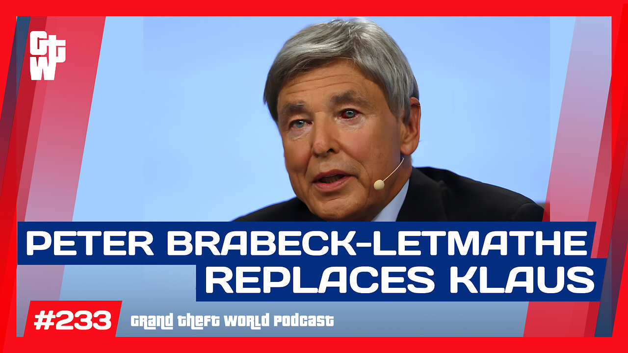 Klaus Is Replaced at WEF by Nestle Bond Villain | #GrandTheftWorld 233 (Clip)