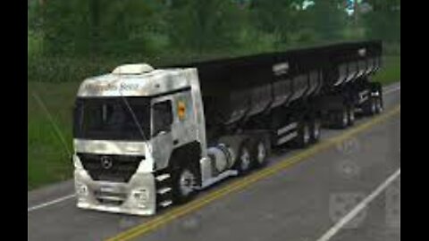 WTDS – MERCEDES ACTROS TOCANDO O BOI PARA GOIANIA