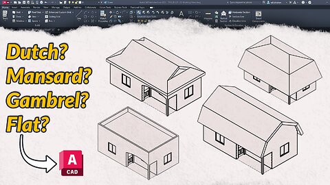 How to Model Roof Types in AutoCAD Architecture (Step-by-Step)