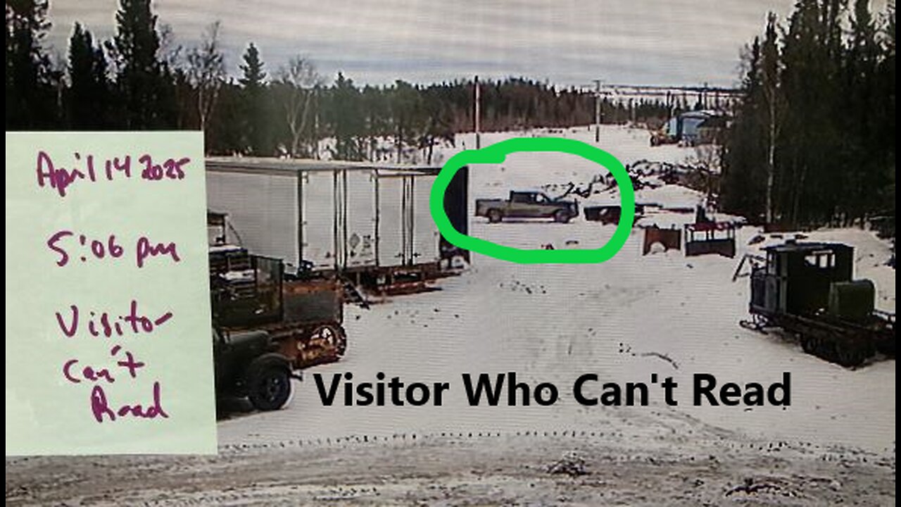 Unwelcome Visitor Who Can Not Read Keep Out Signs Apr 15 2025