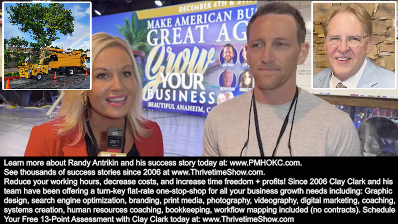 West Coast Arborist Founder | Founder of $300,000,000 Per Yr. | Tree Removal Business, Patrick Mahoney, "I've been in business 53 years I learn more these two days then I did my whole career I think." + PMHOKC.com Success Story