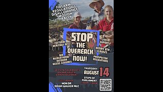 LIVE PERTH RALLY | Stop The Overreach Now | 14 August 2025