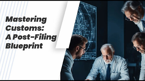 Unlocking Smooth Customs Clearance: The Essential Post-Filing Blueprint