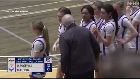 A high school basketball coach was fired after pulling a girl's ponytail following their defeat