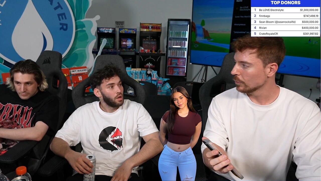 Sophie Rain Donates 1 Million Dollars to the Team Water Campaign