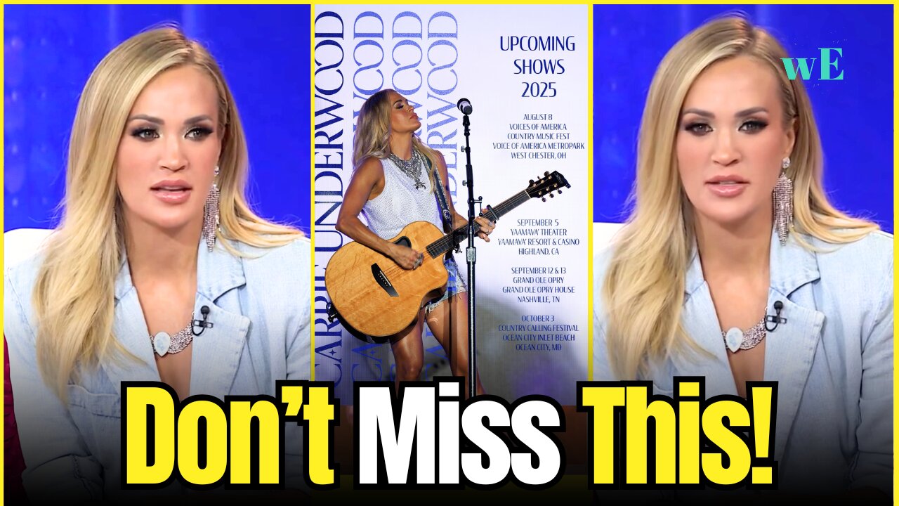 Carrie Underwood 2025 Tour Dates Announced – Get Tickets for Her Biggest Tour Yet!