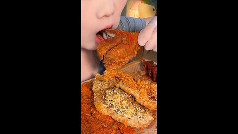 Fried food platter