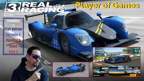 Player of Games: Real Racing 3 Update 13.4: Compete in High Voltage Formula-E Flashback Event Part 2
