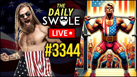 Trump Squats 405 lbs In "Show Of Strength" For His Big Beautiful Bill | Daily Swole #3344