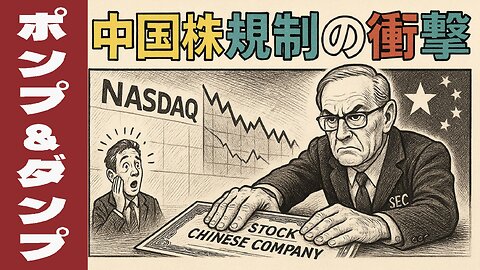 🤣株：中国企業ポンプアンドダンプ規制の衝撃！アメリカの証券取引委員会（SEC）は本気 #D&P #SEC #中国株