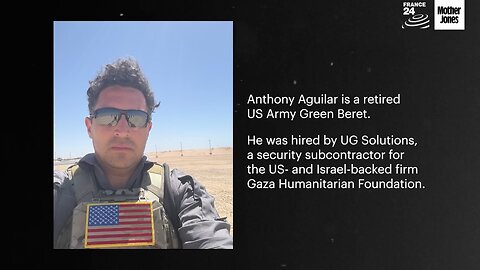 Anthony Aguilar, ret. military: "US contractors are committing war crimes"