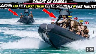 Insane SHOCK to LONDON┃Britain and Ukraine BRUTALLY FAILED Seaborne Landing on the Crimean Peninsula