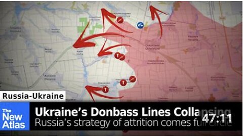 "Ukraine's Donbass Defenses Collapse as Russia's Attrition Strategy Comes to Fruition"