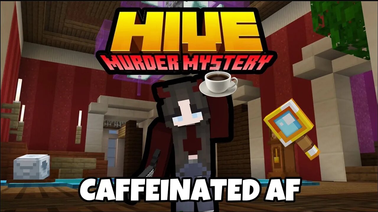 I Played Minecraft Murder Mystery While OVER-CAFFEINATED... ☕😵