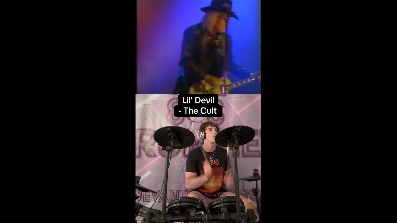 Lil’ Devil - The Cult Drum Cover