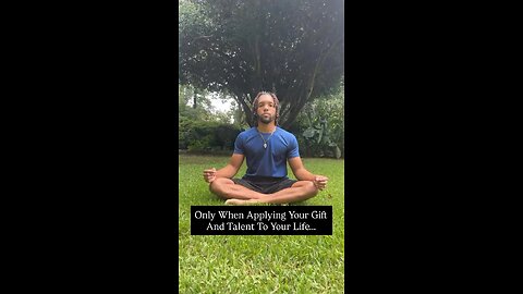 Only When Applying Your Gift And Talent To Your Life… | Inspiration Is Key #love #truth #foryou