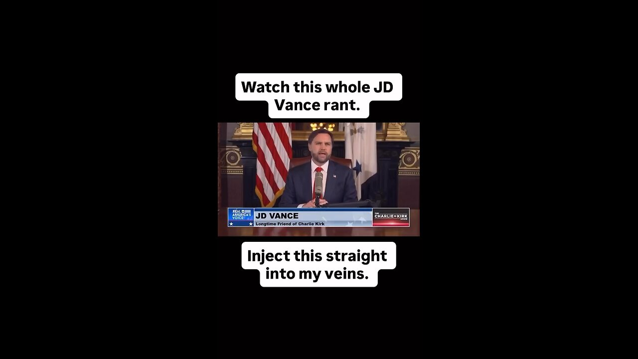 JD Vance rant