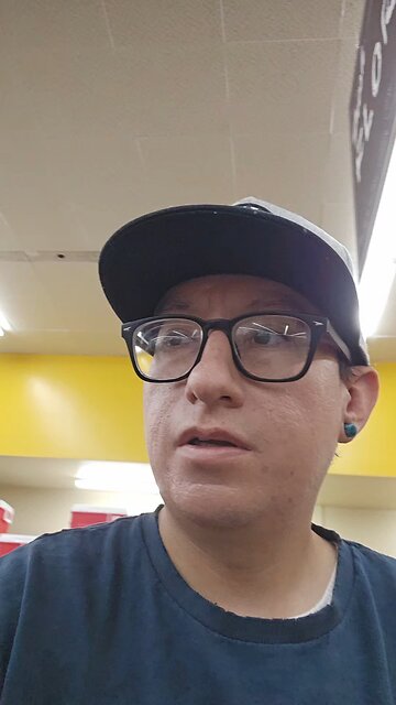 at the grocery store