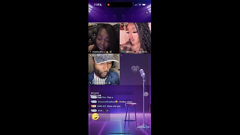 PINK TABLE TALK SPEAKS ON KOB, LIYAH , EBBI MAY AND CHARLI WITH THE TEA BIGO LIVE