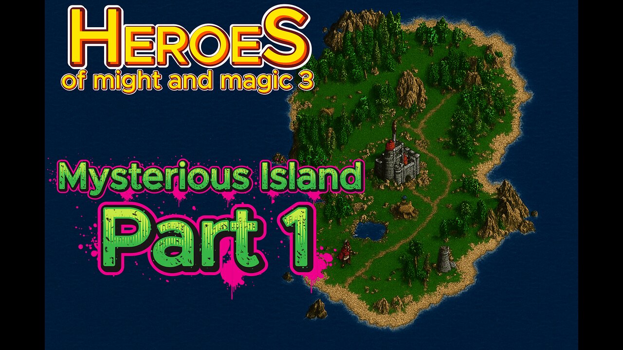 Exploring the Mysterious Island in Heroes of Might & Magic III