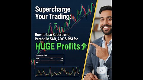 Supercharge Your Trading Profits: Use Supertrend, Parabolic SAR, ADX & RSI For HUGE Trading Profits