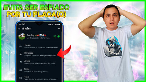 Como PROTEGER tu WhatsApp para no SER ESPIADO por otra Persona con esta CONFIGURACION🕵️‍♂️