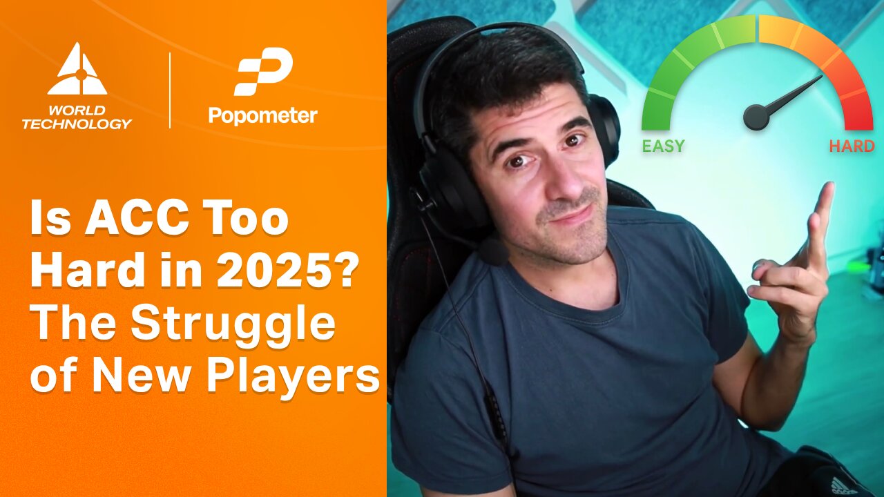 ACC’s Complexity in 2025: Will It Drive New Simracers Away? | Simracing Popometer