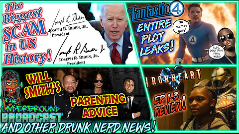 The Underground Broadcast #49 - The Auto Pen Scam!, FF4 Plot Leaks, Will's Advice & More Drunk News!