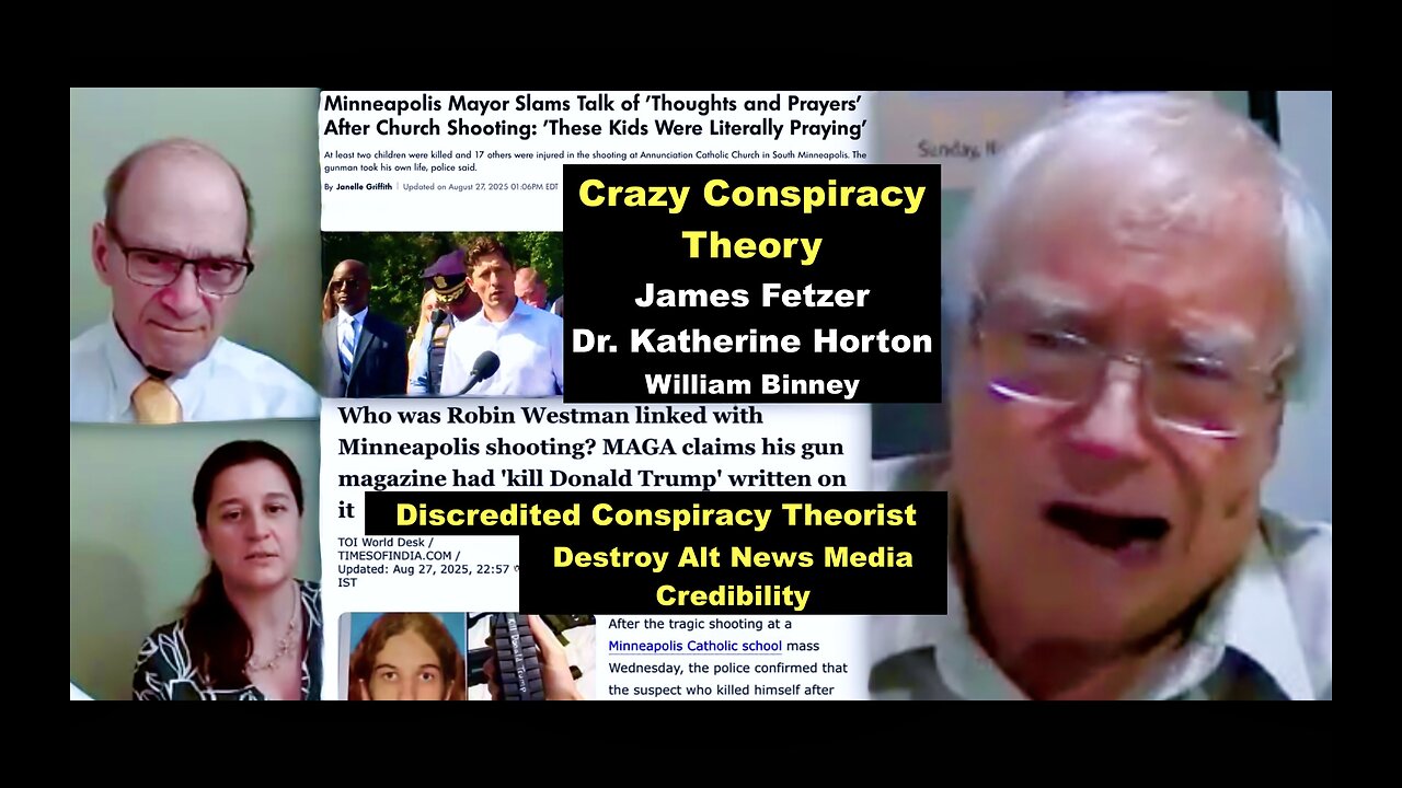 Minneapolis Church Shooting Sandy Hook Promise Conspiracy Theory Of Jim Fetzer Dr Katherine Horton