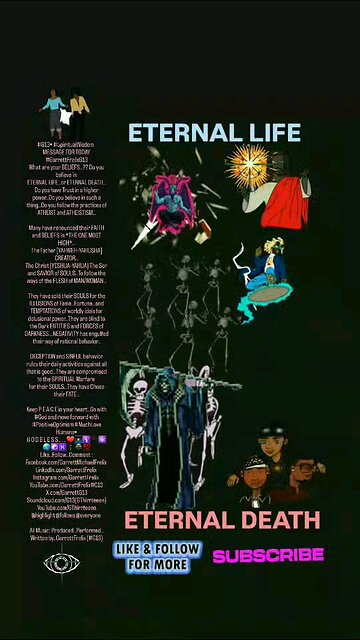 ▪︎ENTERNAL LIFE ETERNAL DEATH▪︎