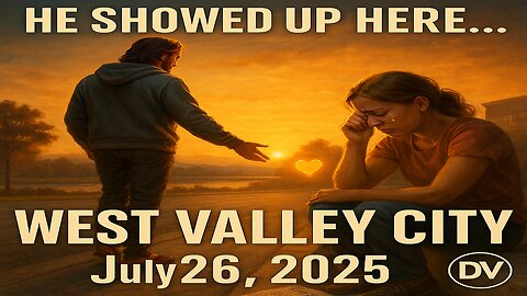 Jesus Walks Through West Valley City | July 26, 2025 Story You’ll Never Forget