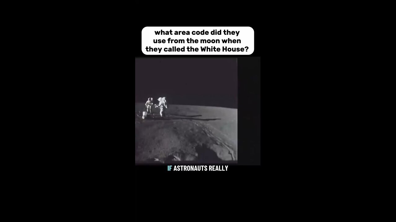 What Area Code Did They Use On The Moon?