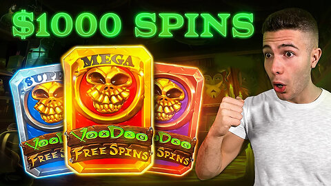 $1000 SPINS ON VOODOO MAGIC 🦇 HIGHROLL SESSION