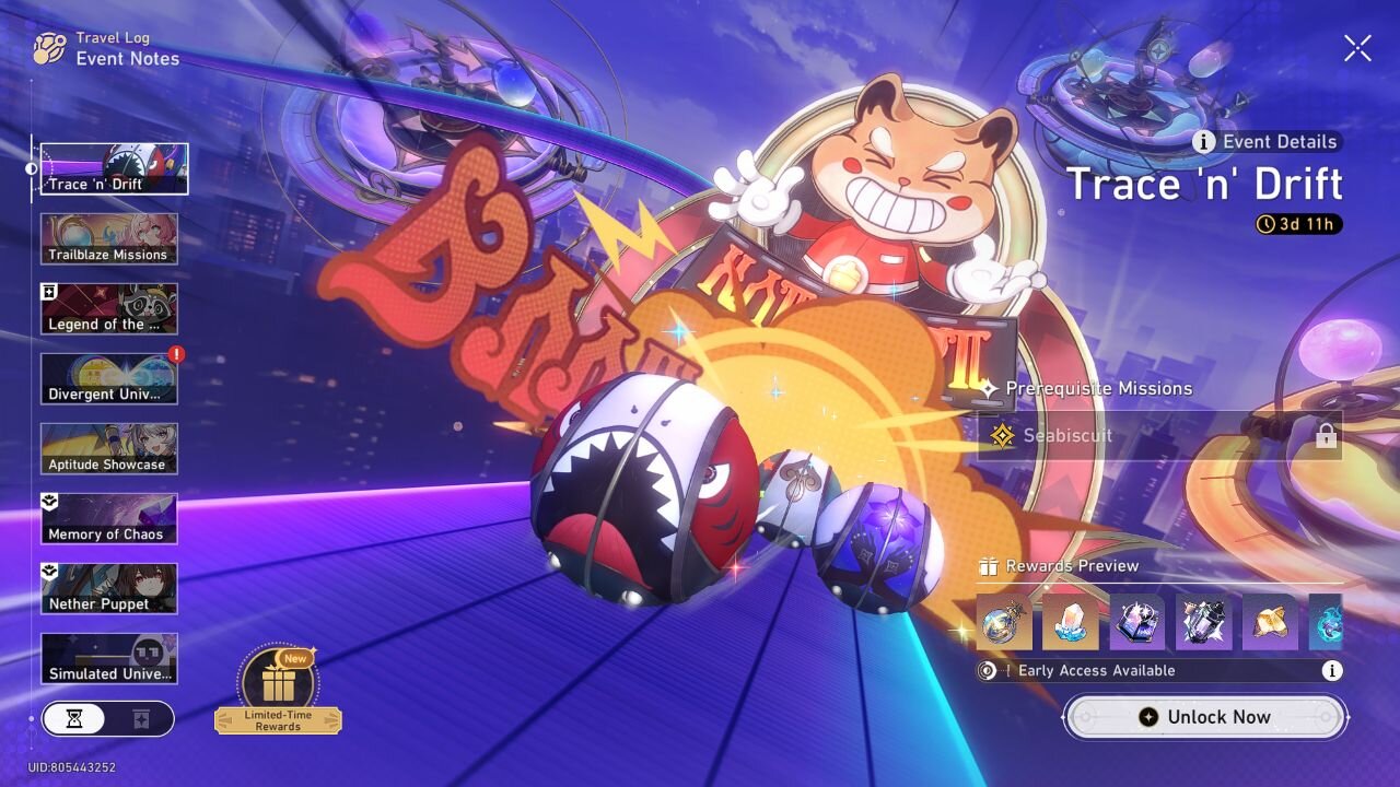 Trace 'n' Drift Event - Honkai: Star Rail - version 3.3
