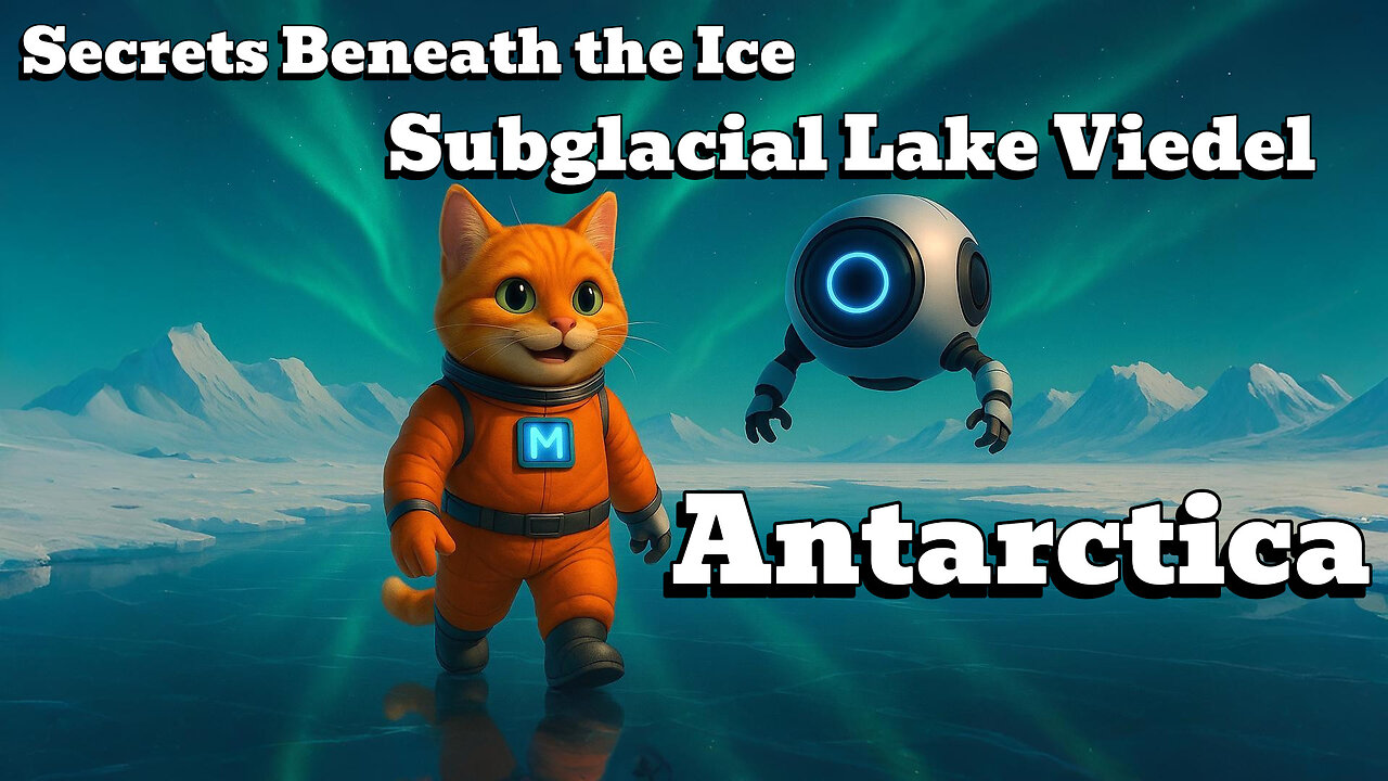 🐱 Secrets Beneath the Ice — Subglacial Lake Viedel. Antarctica ❄️