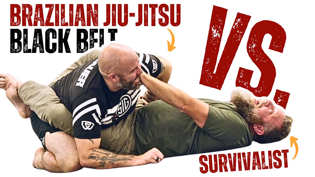Jacked Army Veteran Vs Jiujitsu BlackBelt at the SIG SAUER ACADEMY