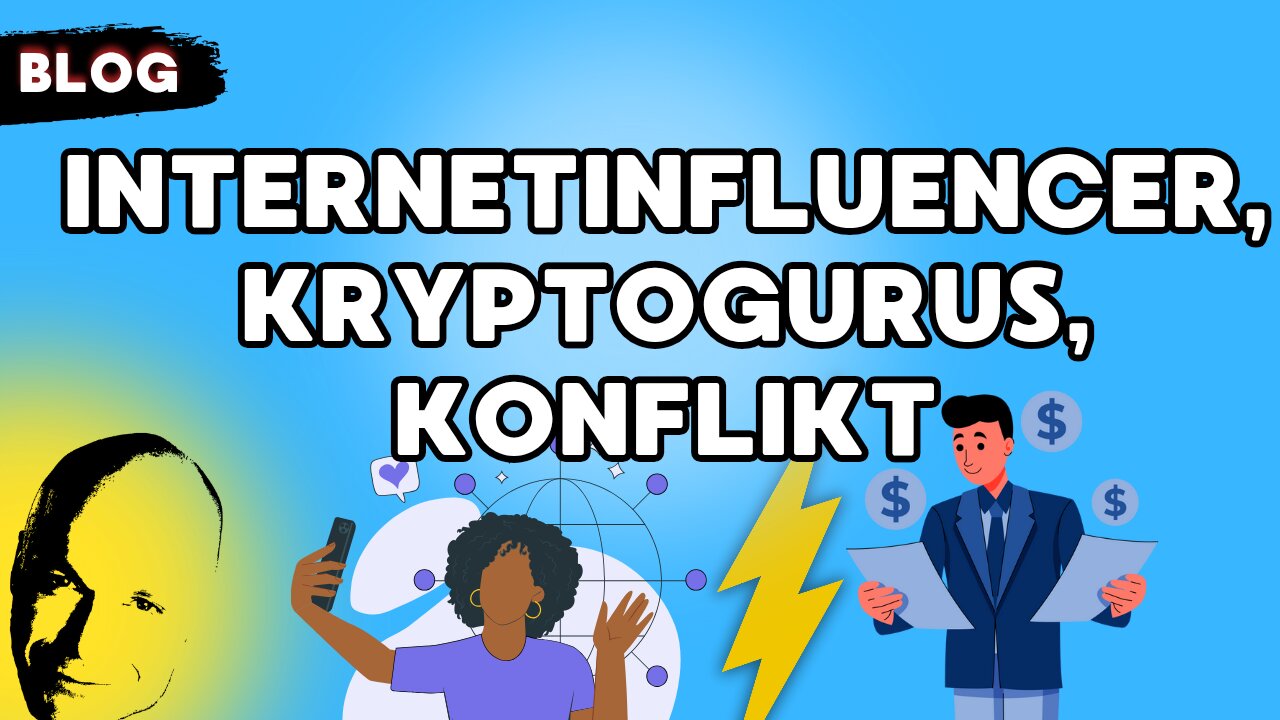 Internetinfluencer, Kryptogurus, Konflikt