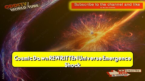 Cosmic Dawn REWRITTEN! Universe Emergence Shock #Cosmology #Astrophysics