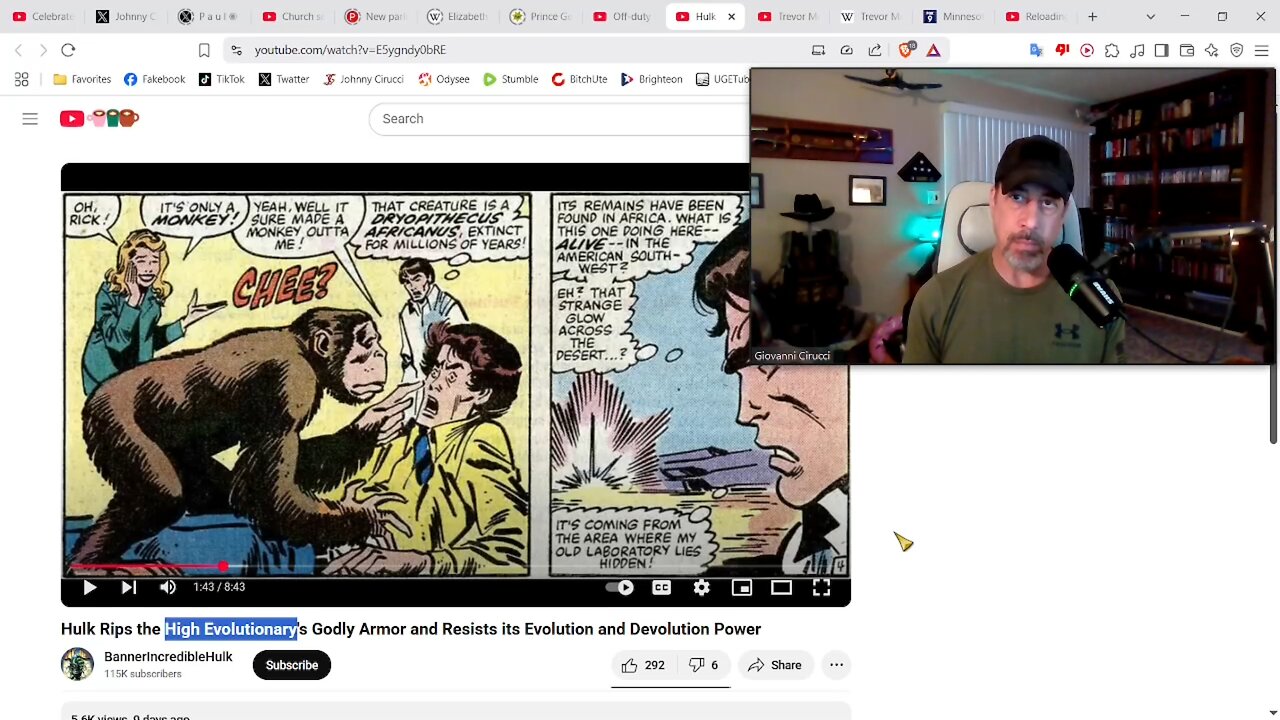 The Incredible Hulk faces off against “The High Evolutionary!!!”