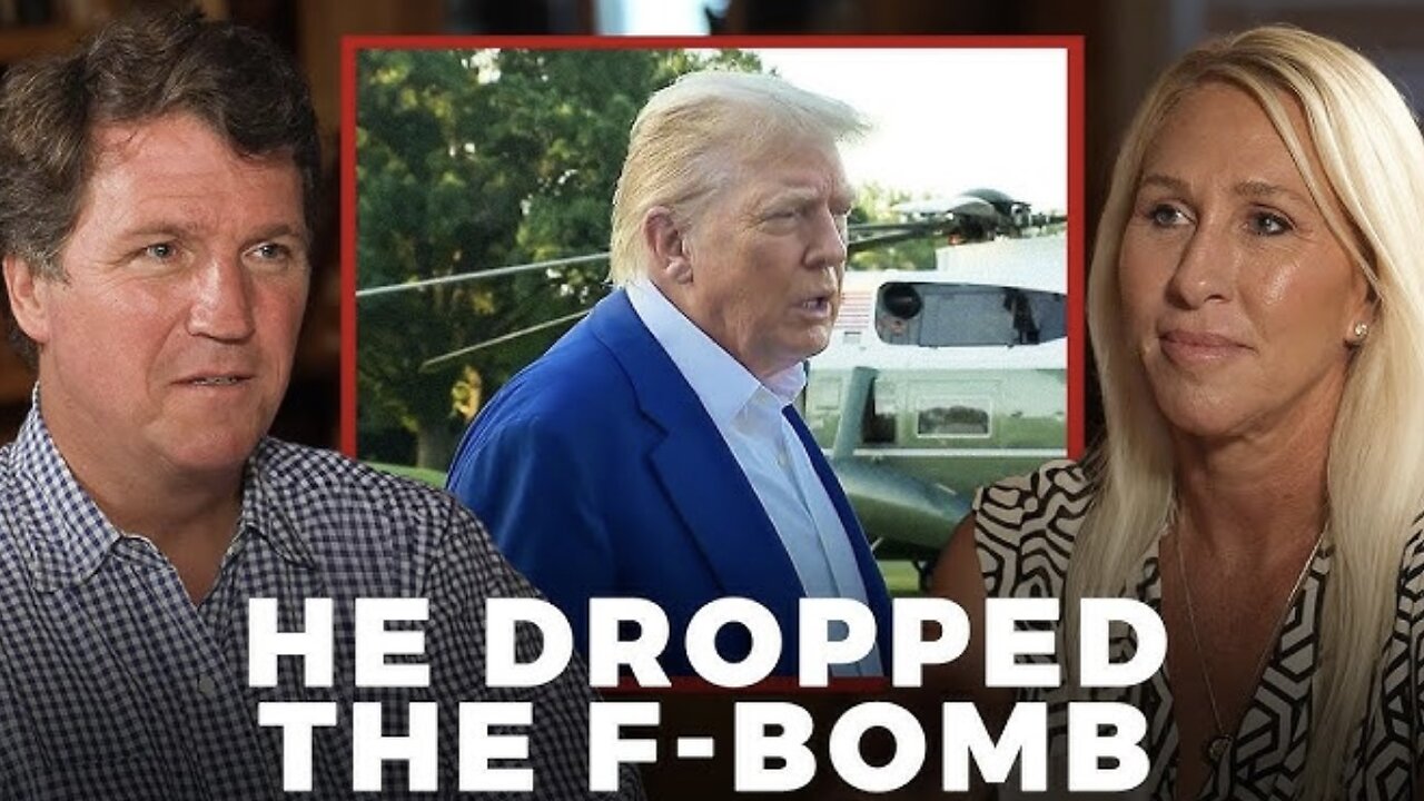 Tucker and MTG React to Trump’s Ceasefire and His Viral F-Bomb Moment