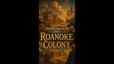 Roanoke Colony Unsolved: Astonishing Facts About America’s Lost Settlement! 🏝️🕵️