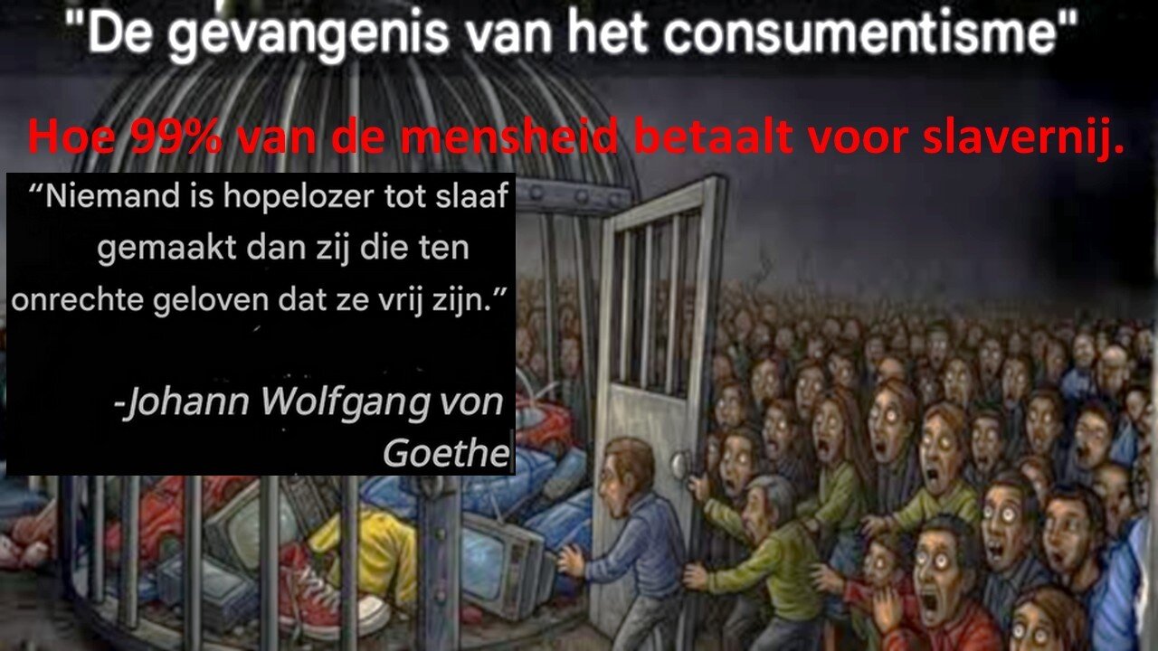 Hoe 99% van de mensheid betaalt voor slavernij.