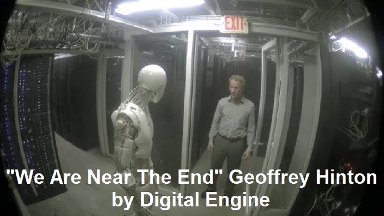 "We Are Near The End" Geoffrey Hinton by Digital Engine
