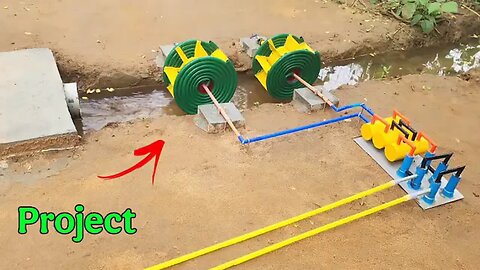 DIY Spiral Free Energy Water Pump | Water Filter | Science Project | #LoveIncentiveProgram #Handmade