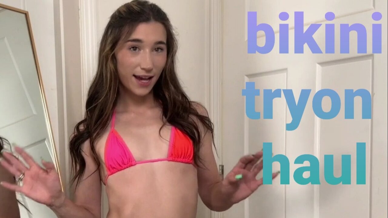 Bikini tryon haul