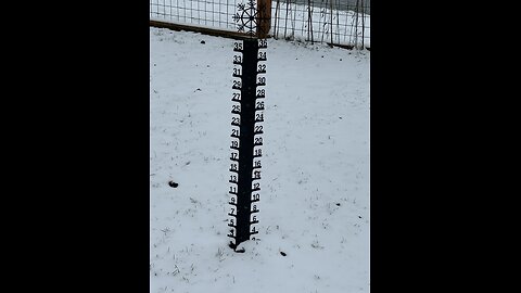 Live Look At The Heavy Snowfall Here In Southern Indiana.