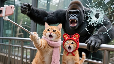 Tiger Hat Kitten 🐾 Cat Zoo Adventure
