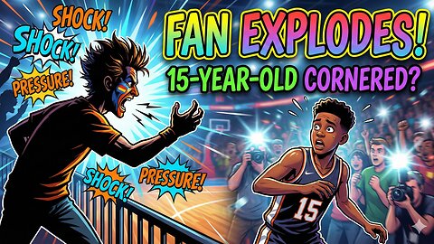 FAN Goes All Out with Full Court Pressure on 15-Year-Old Star!